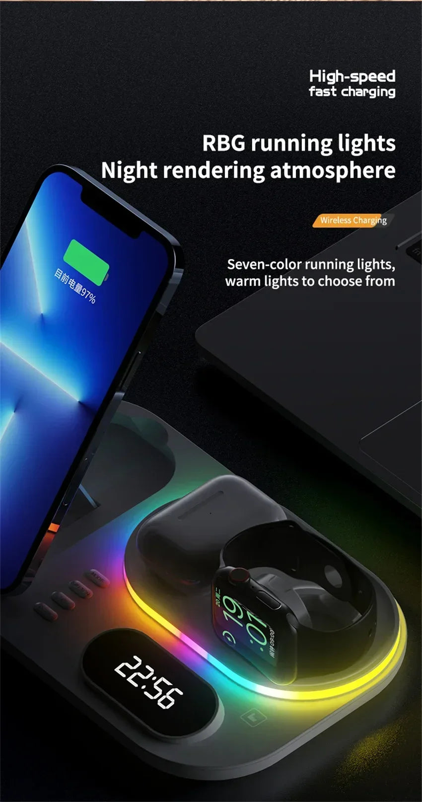 4 In 1 Wireless Charger
