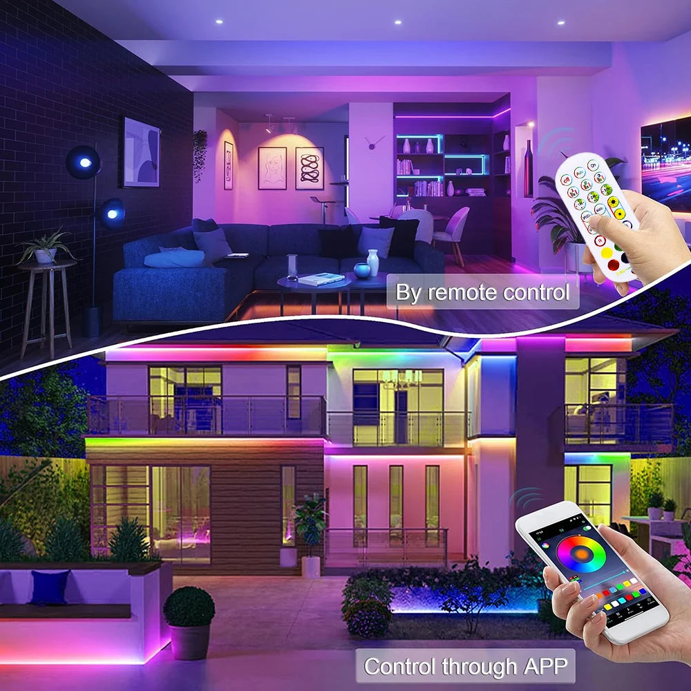 RGB Neon Decorative Led Lights strip, 108LEDS/M IP68