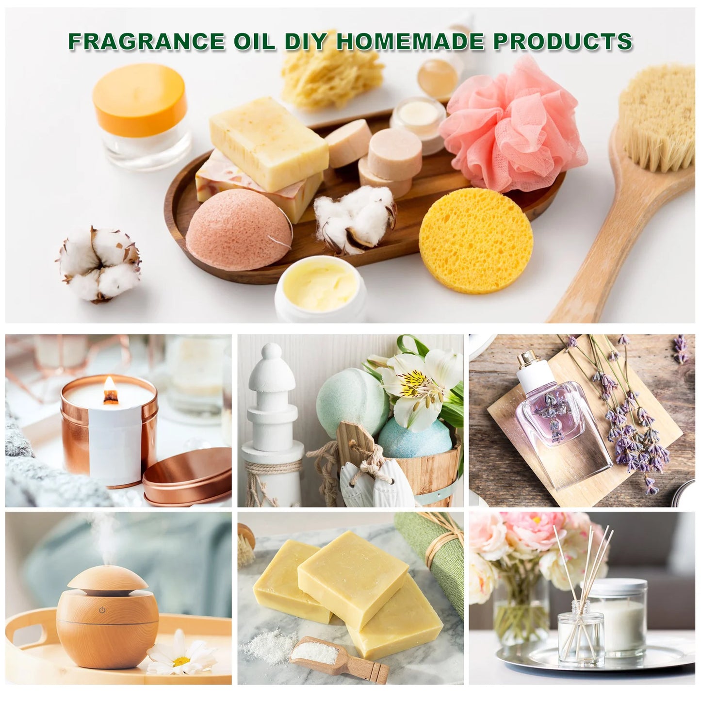 35pcs/set Essential Oils for Diffuser and Aromatherapy