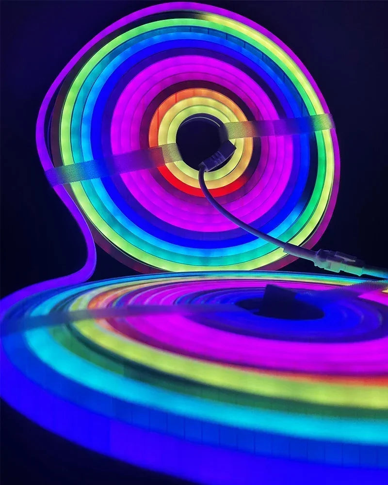RGBIC Decorative LED Lights Strip with Music Sync 84LEDs/M