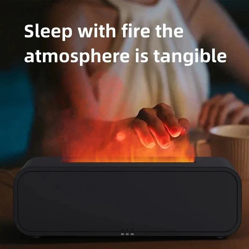 Aromatherapy - Simulated Flame - Remote Control - 7 Color Lighting