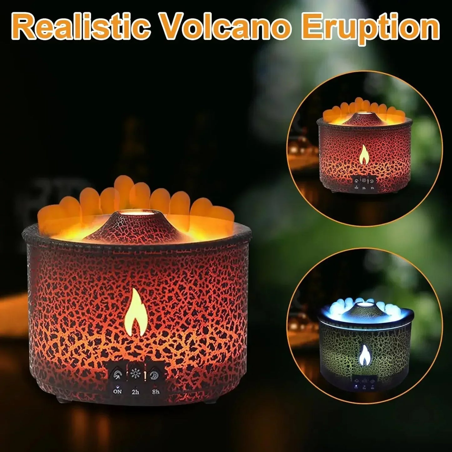 Volcano Flame Air Humidifier