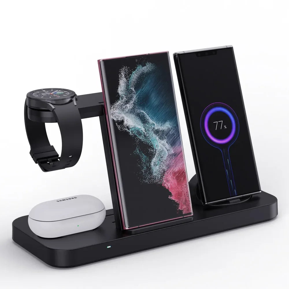 6 in 1 Foldable Wireless Charger