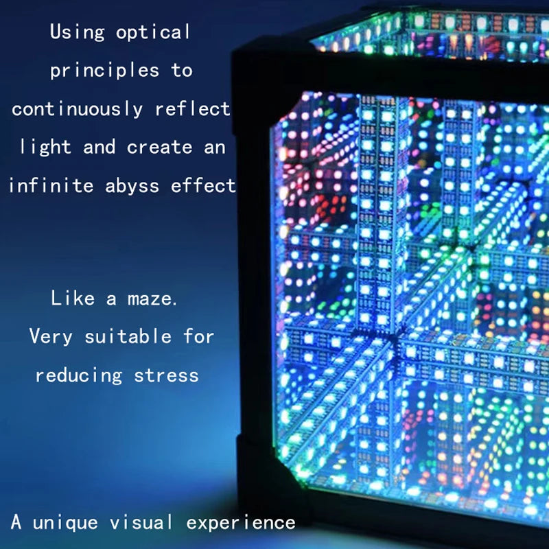 3D Cube Decoration Night Light