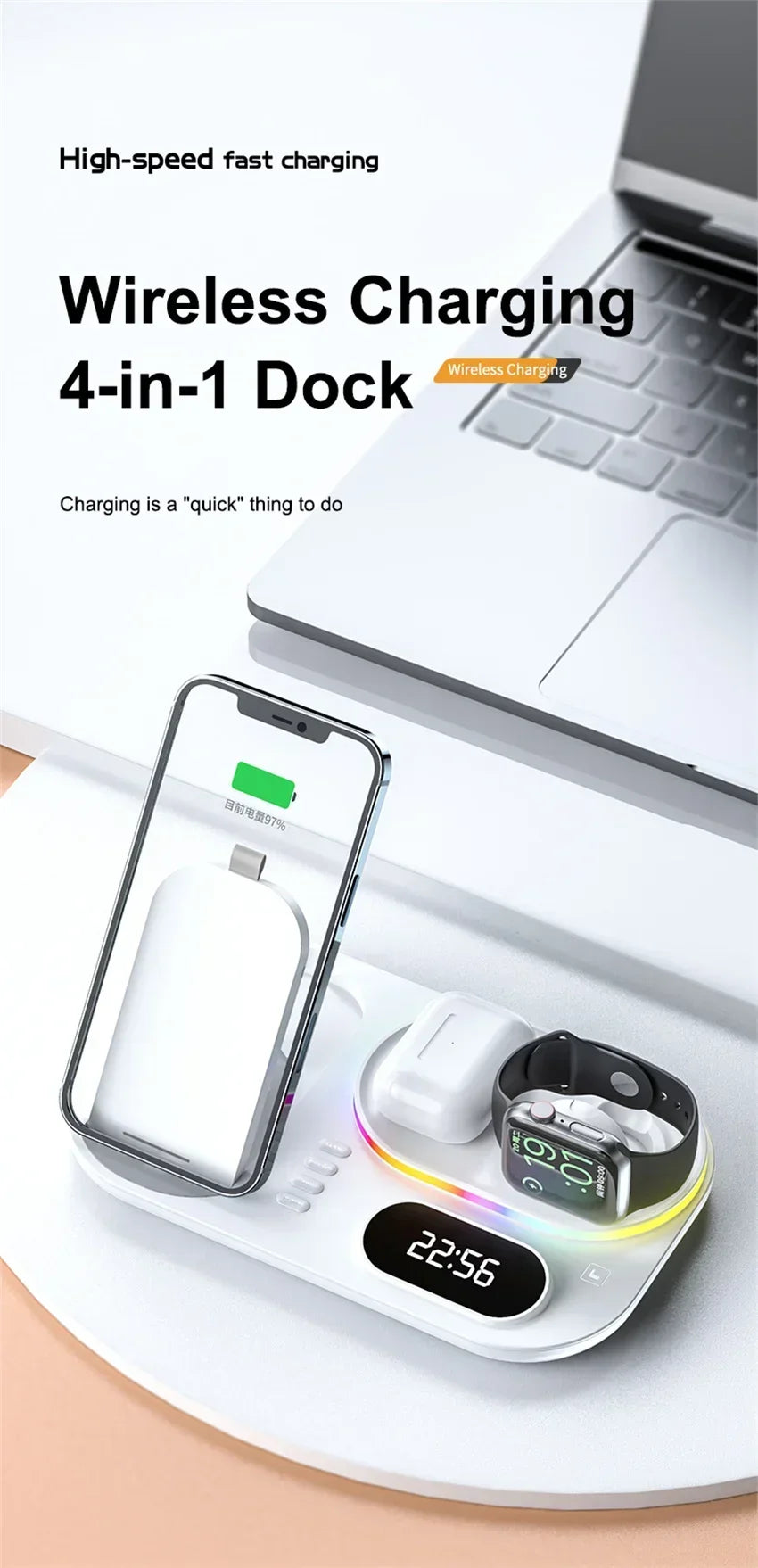 4 In 1 Wireless Charger