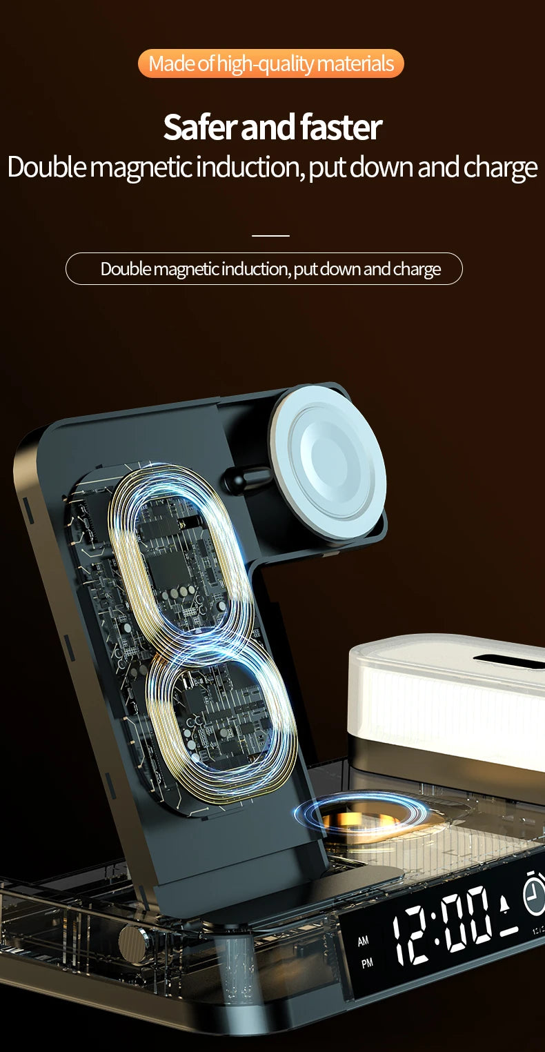 30W 3 In 1 Wireless Charger