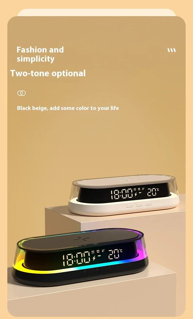 15W Wireless Charging with Symphony Lights