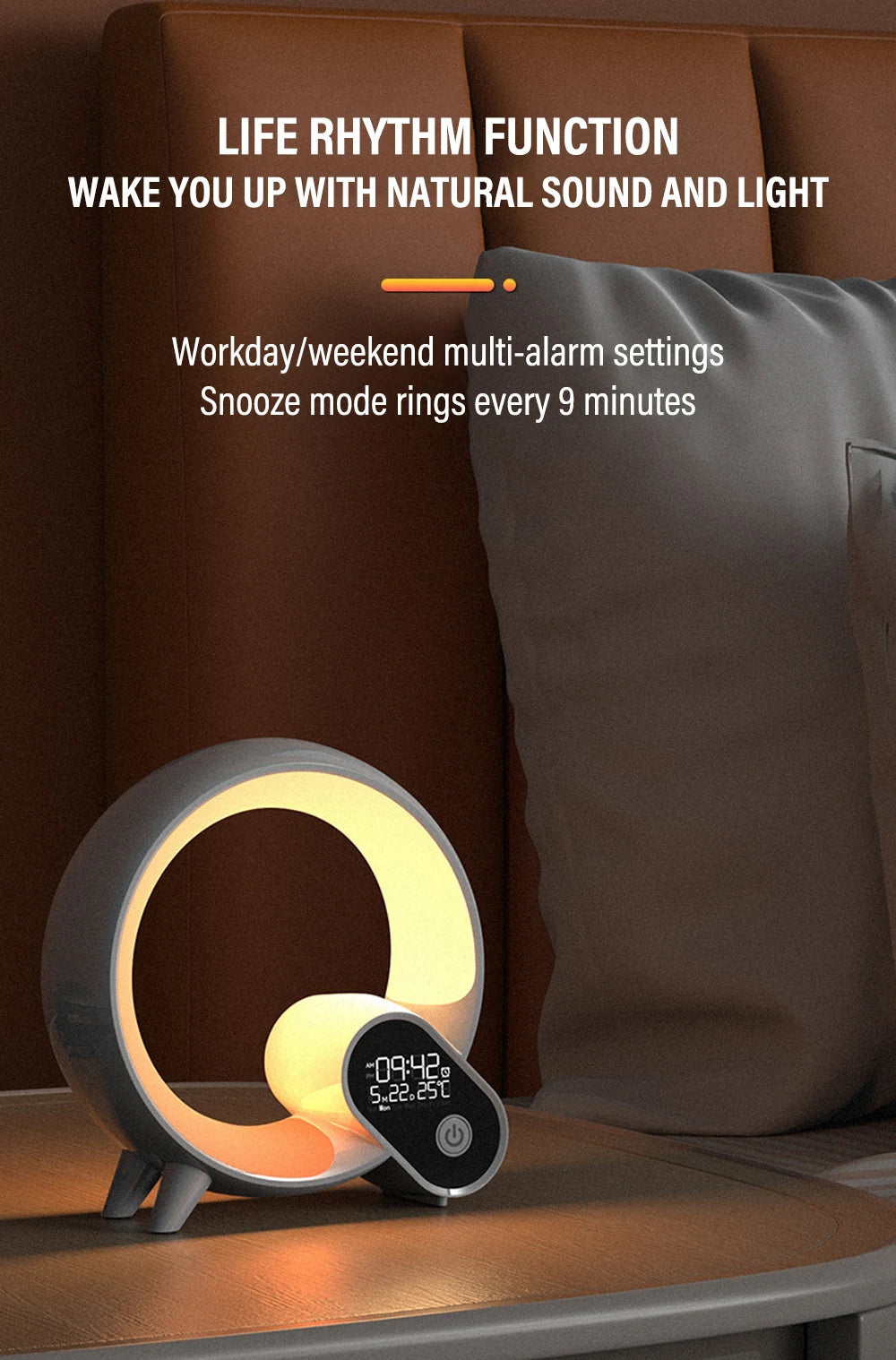 LED Smart Wake Up Night Light