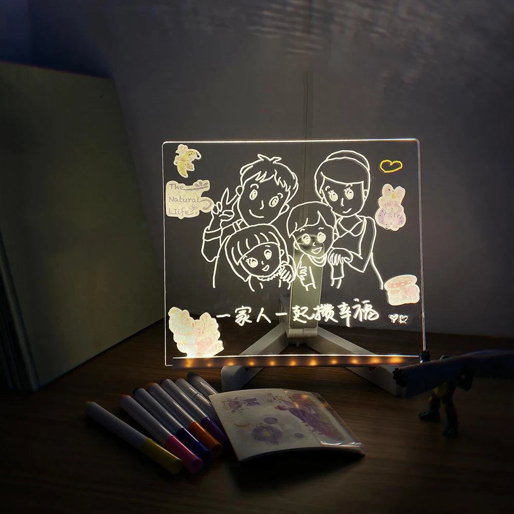 LED Message Note Board Decorative Light
