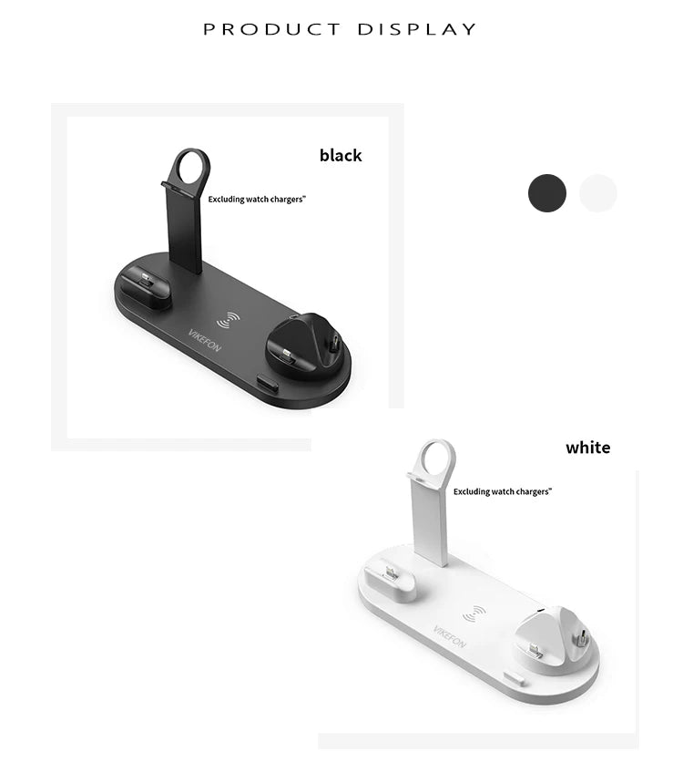 30W 7 in 1 Wireless Charger
