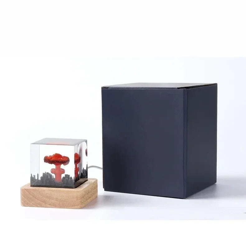 Nuclear Explosion Bomb Mushroom Cloud Lamp