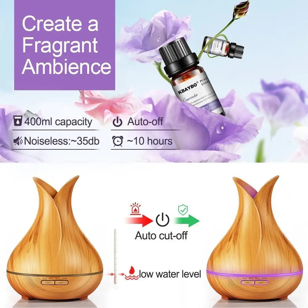 Smart Wifi Humidifier - Colorgul LED Light - App Controlled