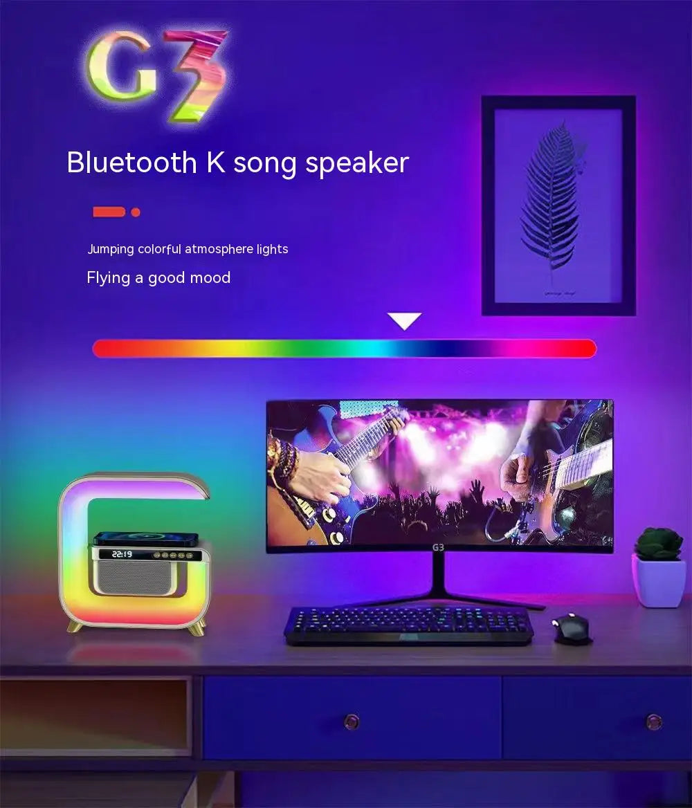 Decorative LED Light with Wireless Charging