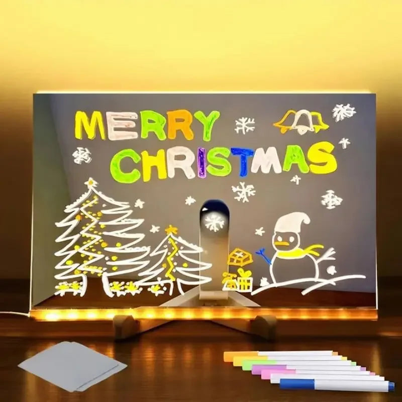 Led Children Drawing Board Erasable