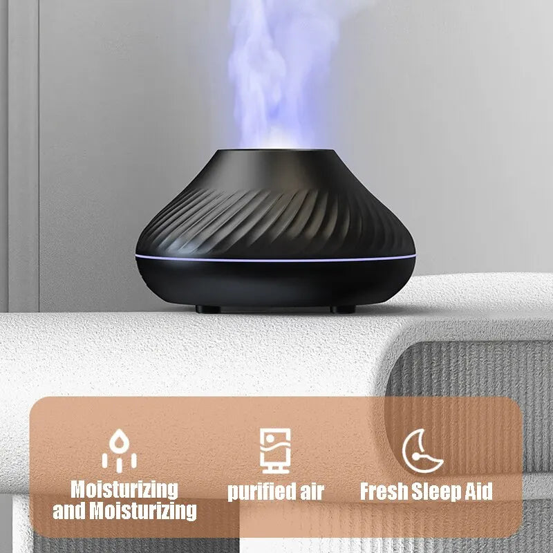 Aromatherapy Humidifier || Flame Circular