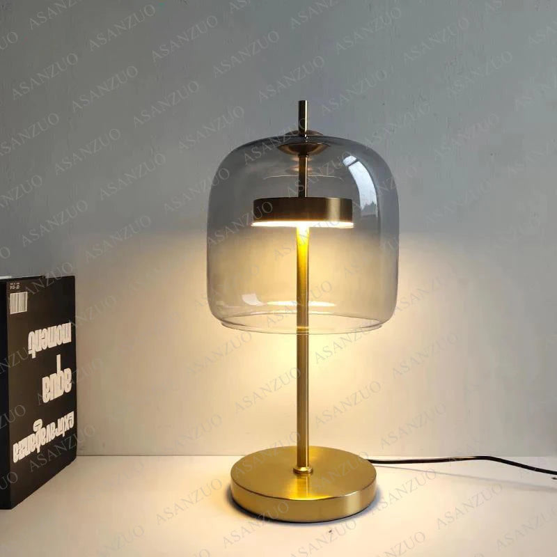 Nordic Glass Table Lamps LED