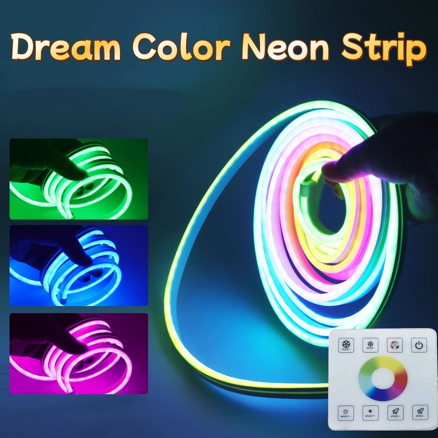 RGBIC Neon Decorative LED Lights Strip