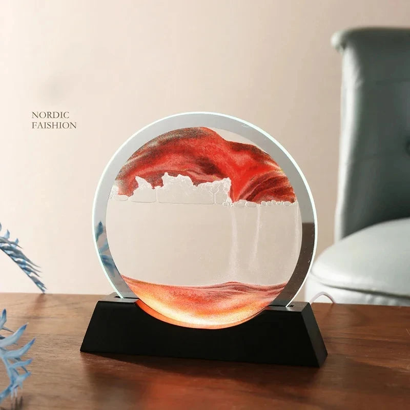 3D Art Sand Painting Lamp || Decoration || CR3