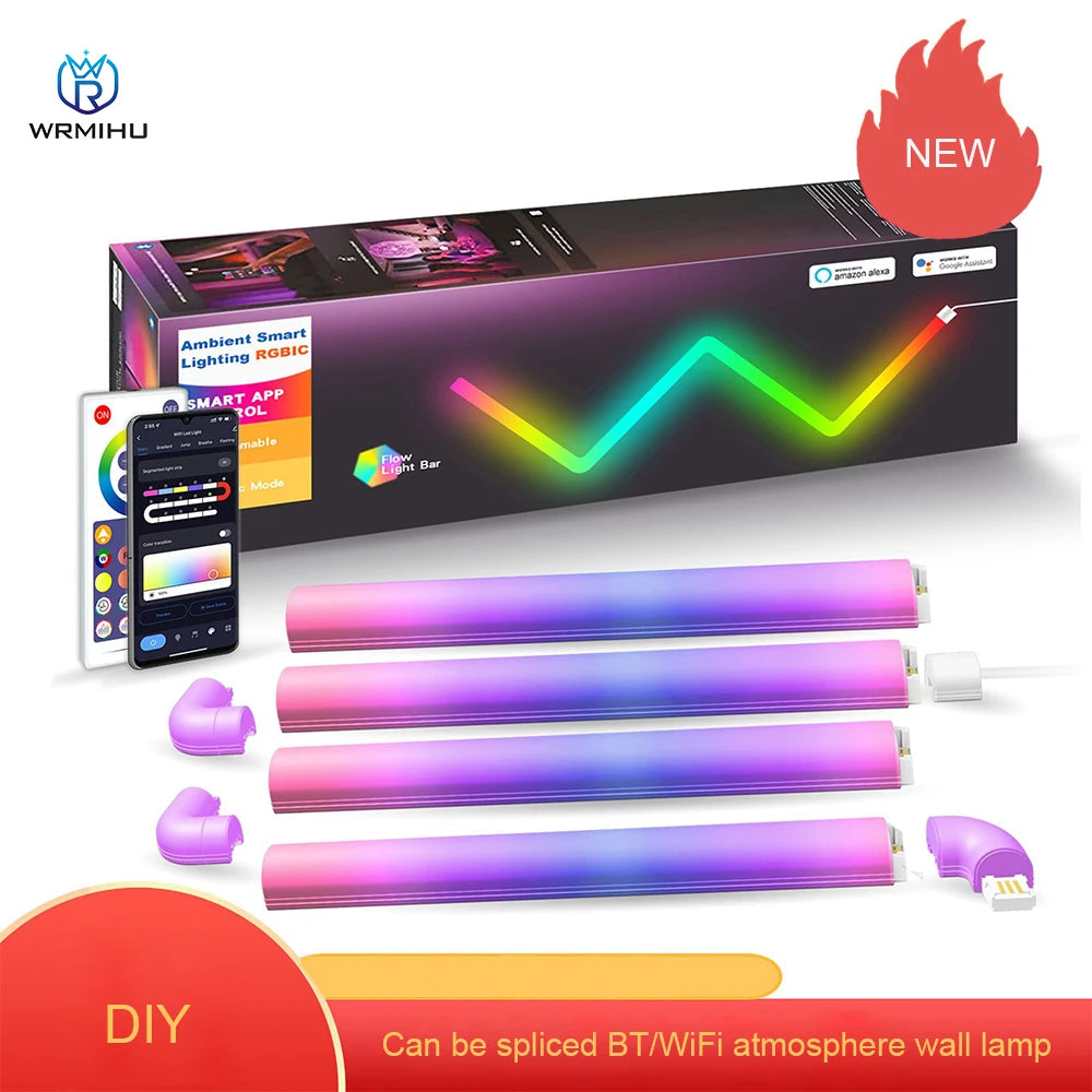 Smart Decorative RGB LED Lights - WiFi Remote Control
