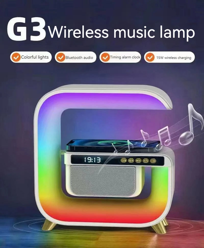 Decorative LED Light with Wireless Charging