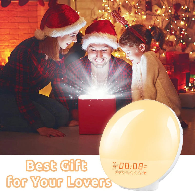 Light Alarm Clock - Sunrise/Sunset Simulation - FM Radio