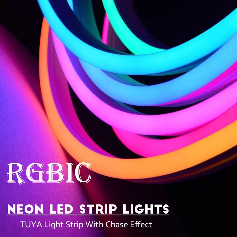 LED Neon Strip Lights - compatible with Alexa