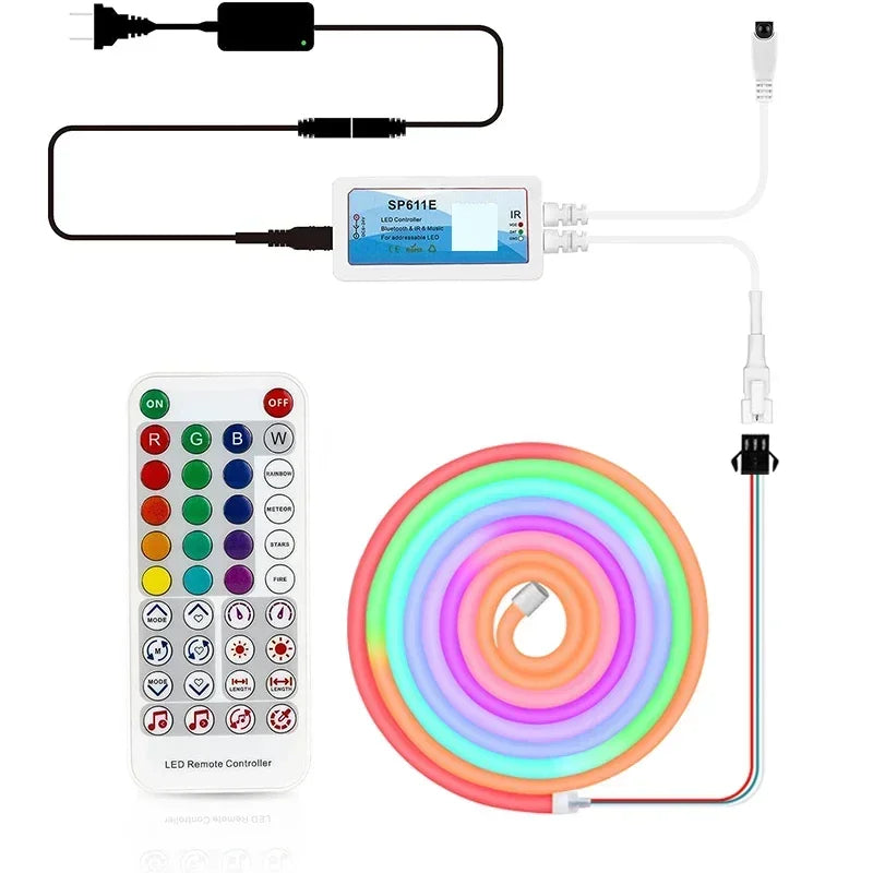 RGBIC Decorative LED Lights Strip with Music Sync 84LEDs/M