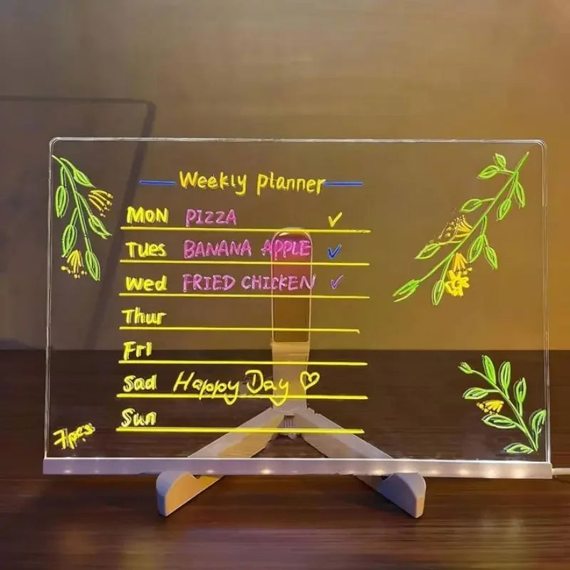 Led Children Drawing Board Erasable