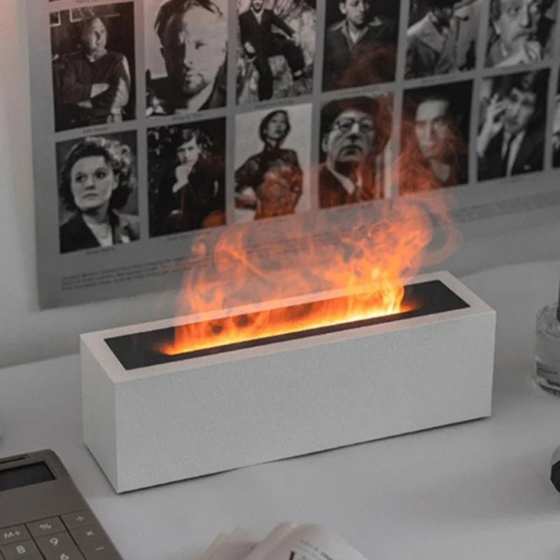 Simulation Flame Aroma Diffuser - Decorative Light