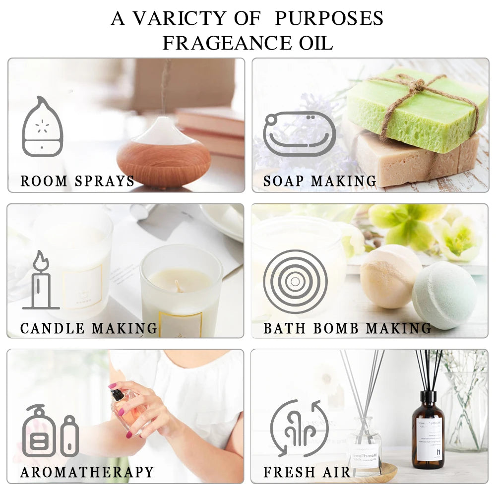 Essential Oils Set for Aromatherapy - 20 5ml bottles