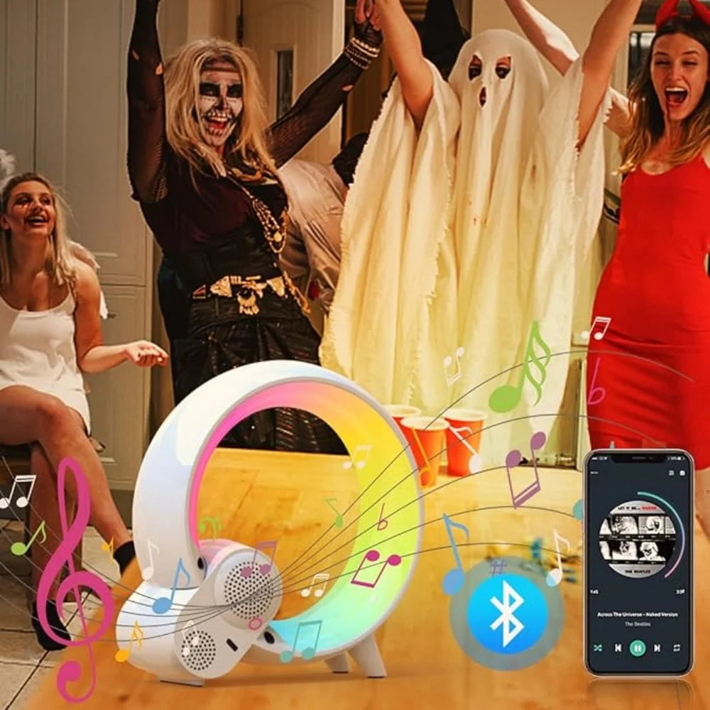 Decorative Light with multifunction wireless charging