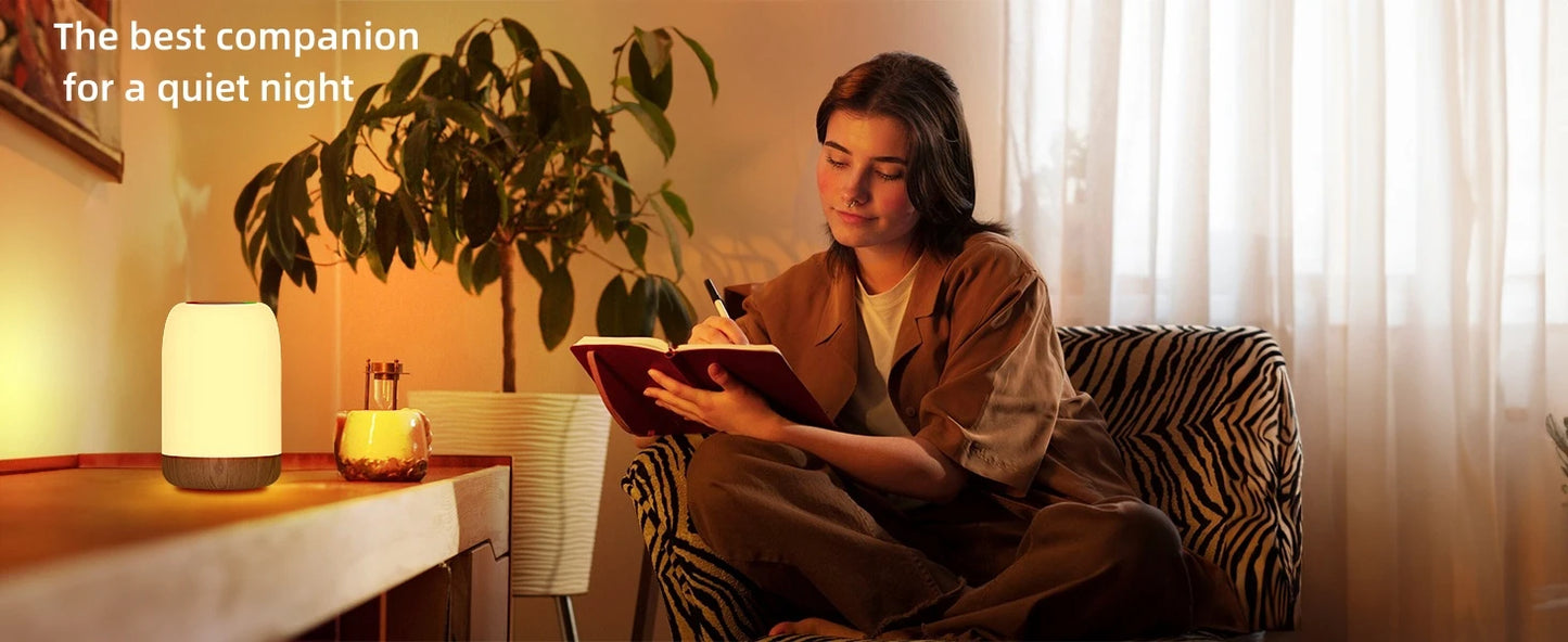 Bedside lamp - touch dimmable - rechargeable