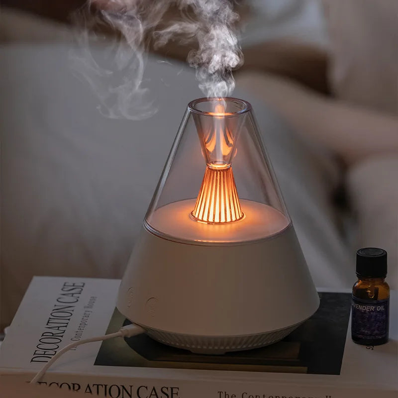Portable Aroma Diffuser - USB - Essential Oil - Night Light - Remote Control