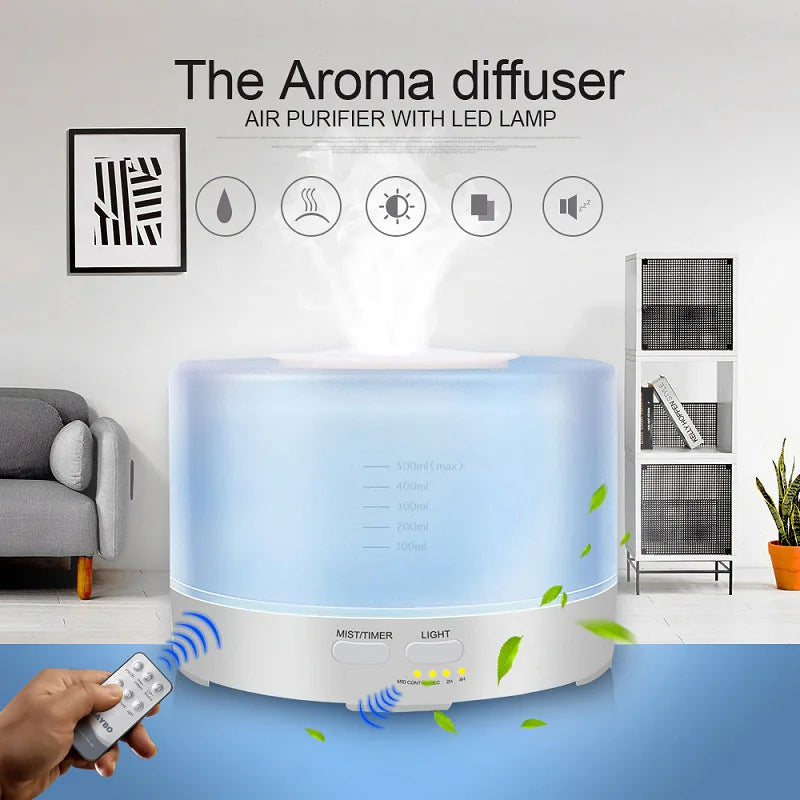 500ML Aromatherapy Essential Oil Diffuser