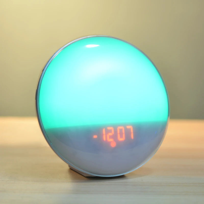 Light Alarm Clock - Sunrise/Sunset Simulation - FM Radio