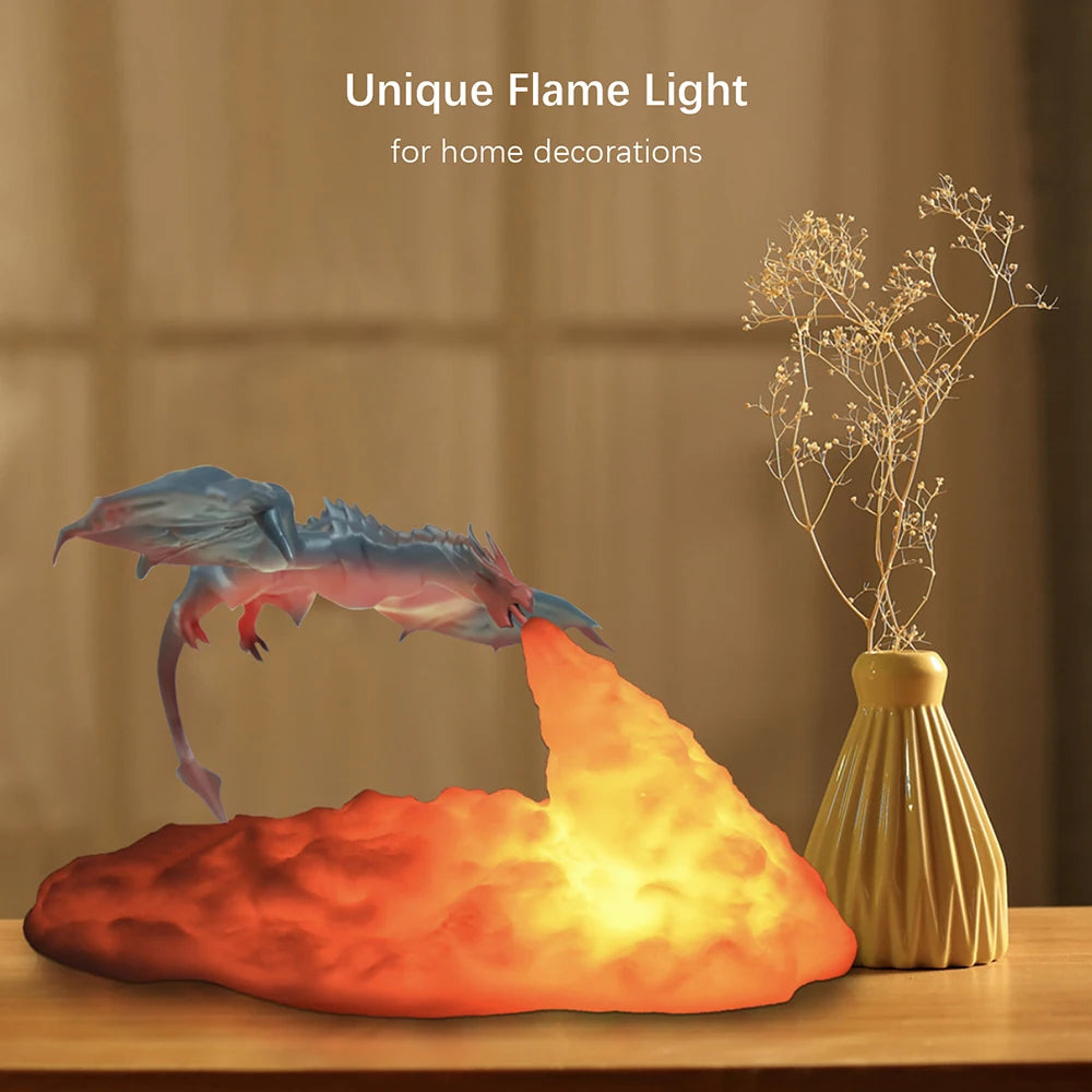 Fire Dragon Lamps