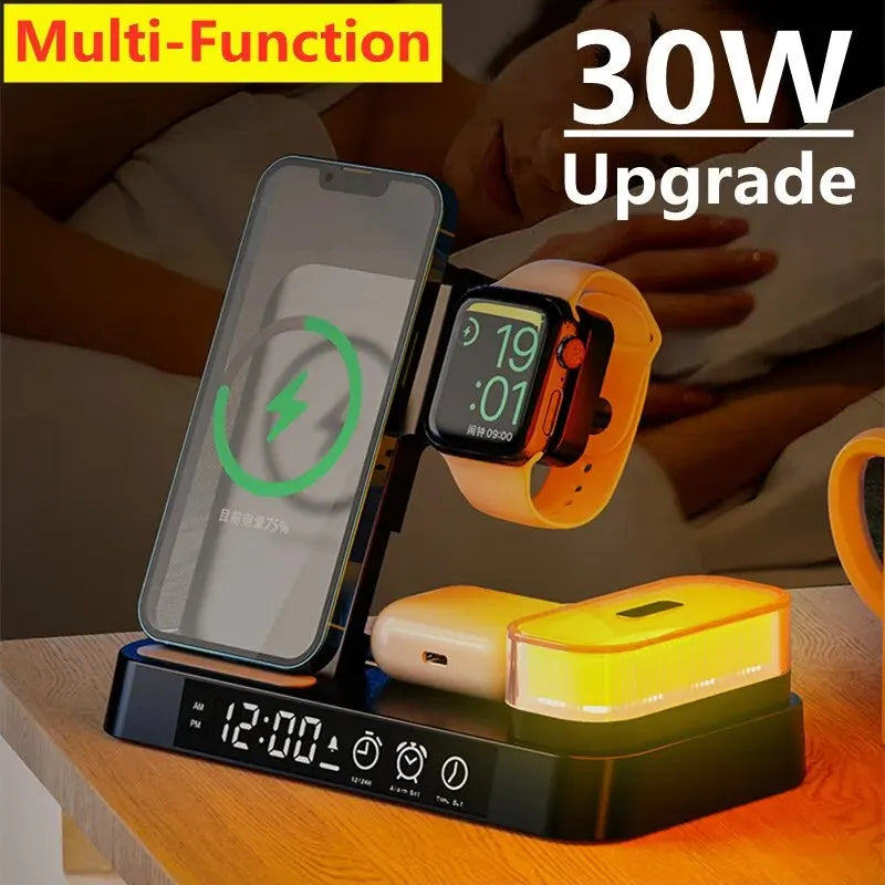 30W 3 In 1 Wireless Charger