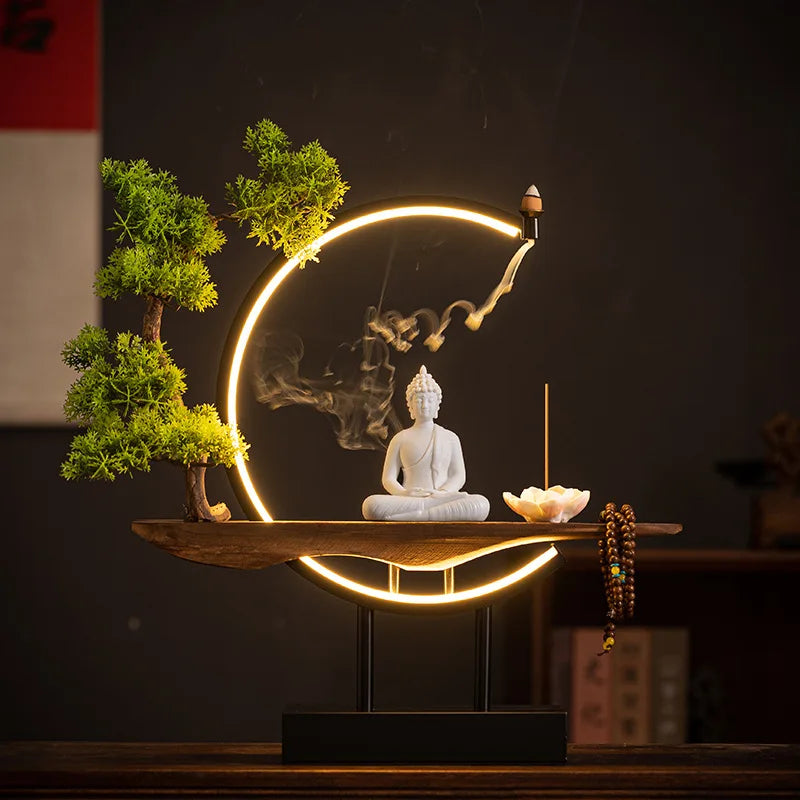 Buddha Statue - Ring Light