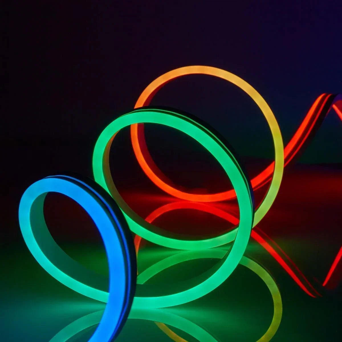 RGBIC Decorative LED Lights Strip with Music Sync 84LEDs/M