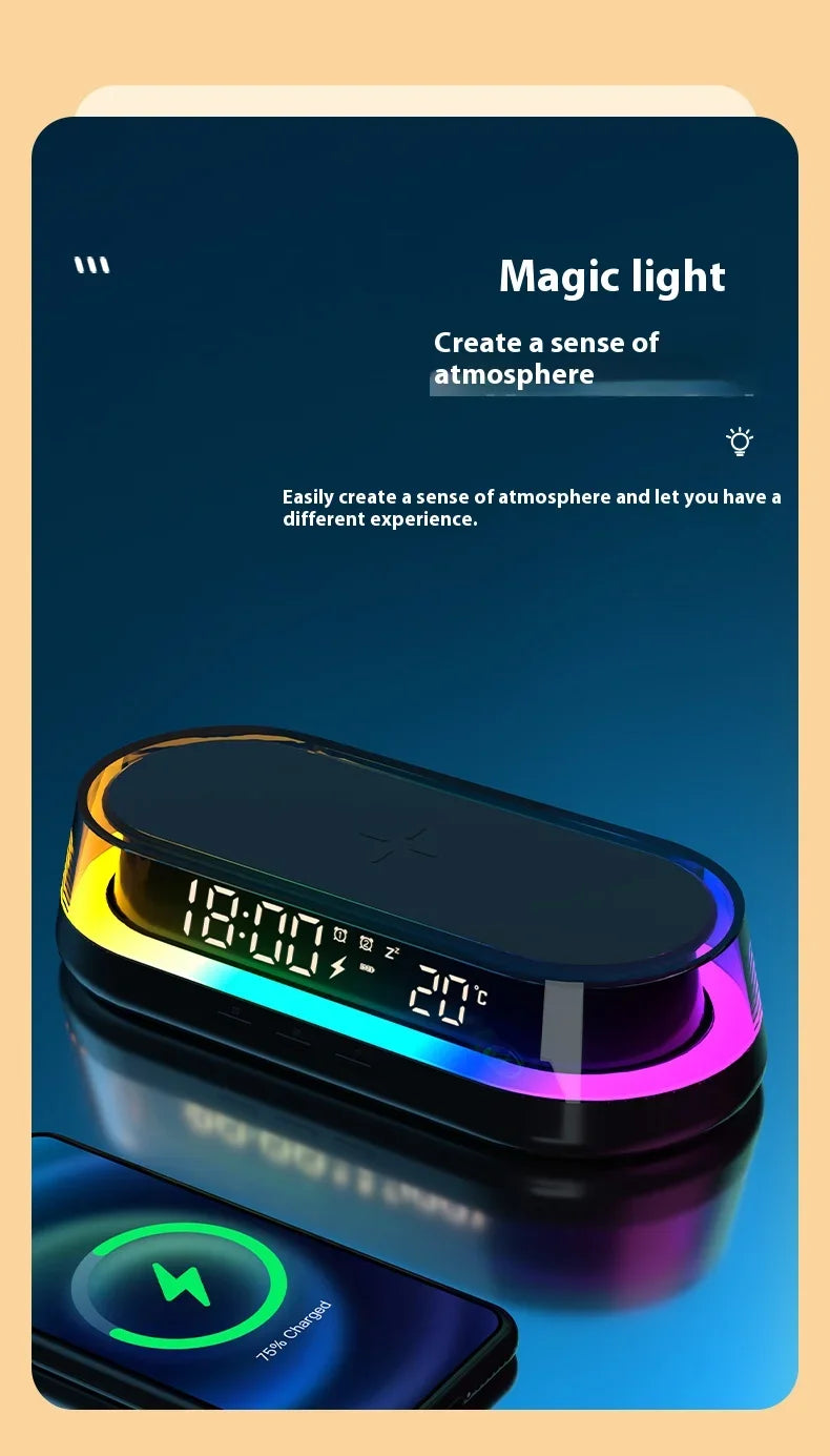 15W Wireless Charging with Symphony Lights