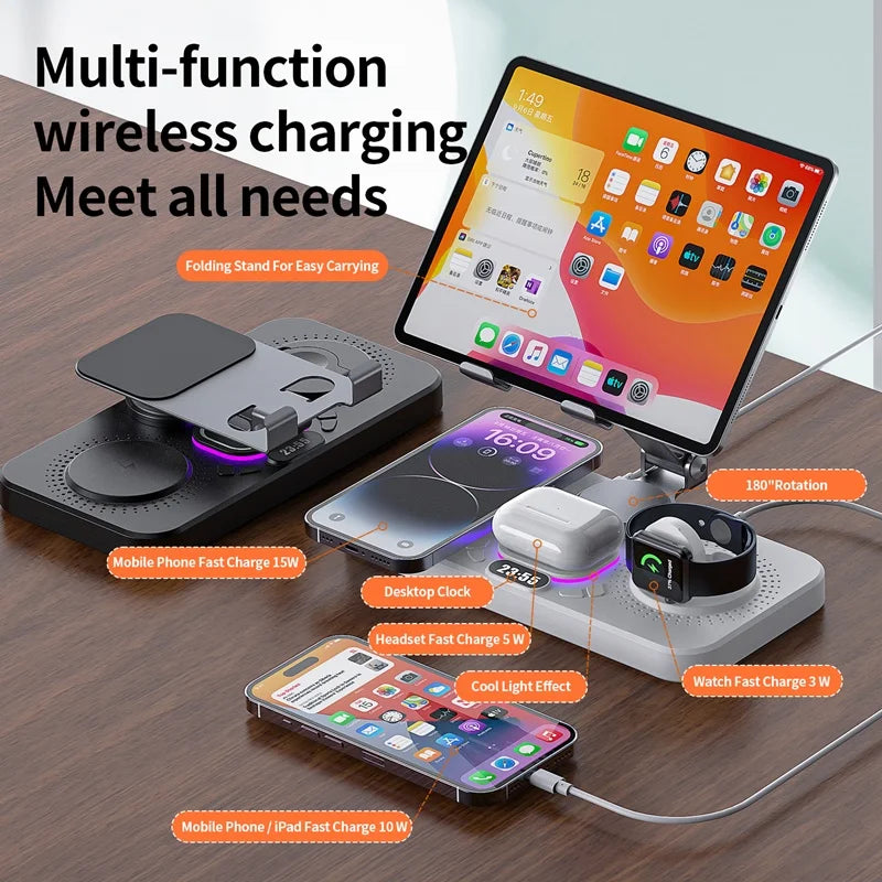 6 IN 1 Wireless Charger for Iphone