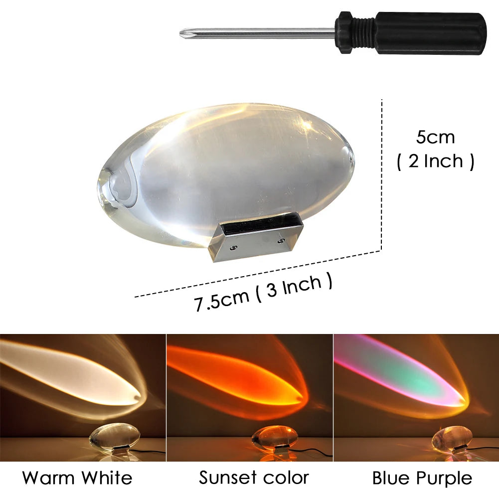 Decor LED Light - Crystal Eye Lamps Living Bedroom