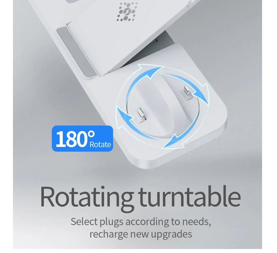 6 in 1 Foldable Wireless Charger