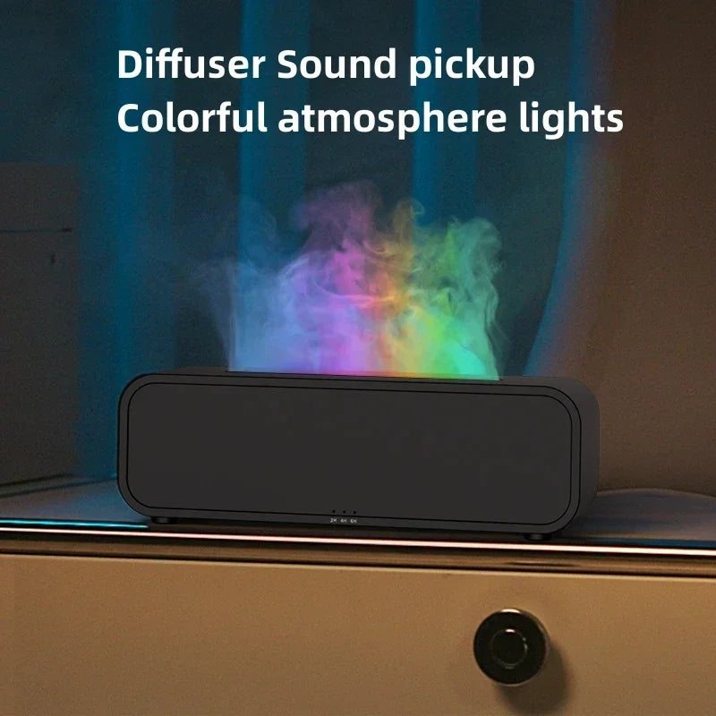 Aromatherapy - Simulated Flame - Remote Control - 7 Color Lighting