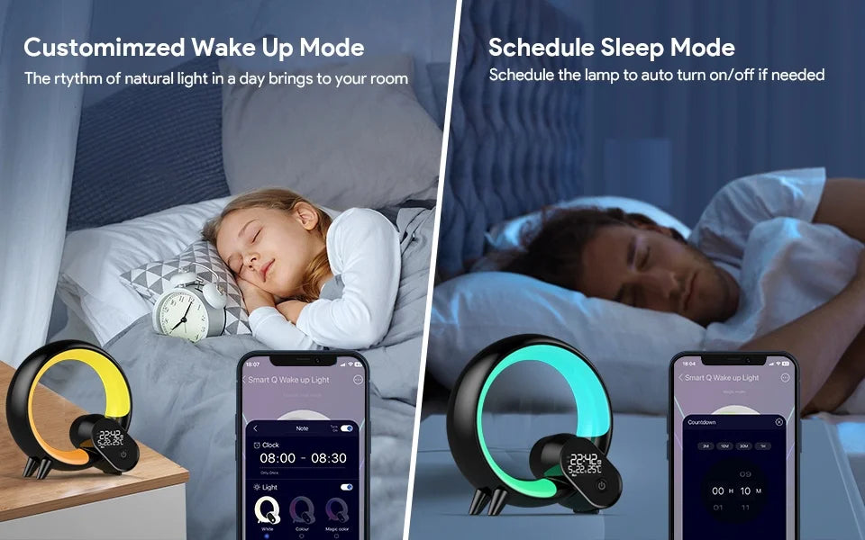 Decorative Light with multifunction wireless charging