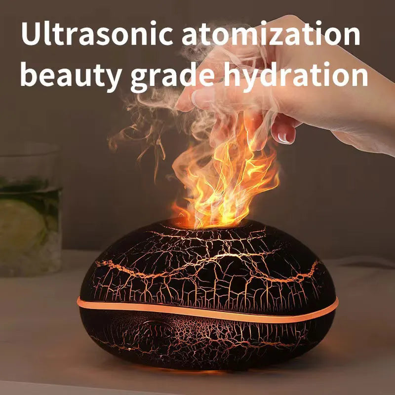Colorful Simulation Flame Aromatherapy Machine