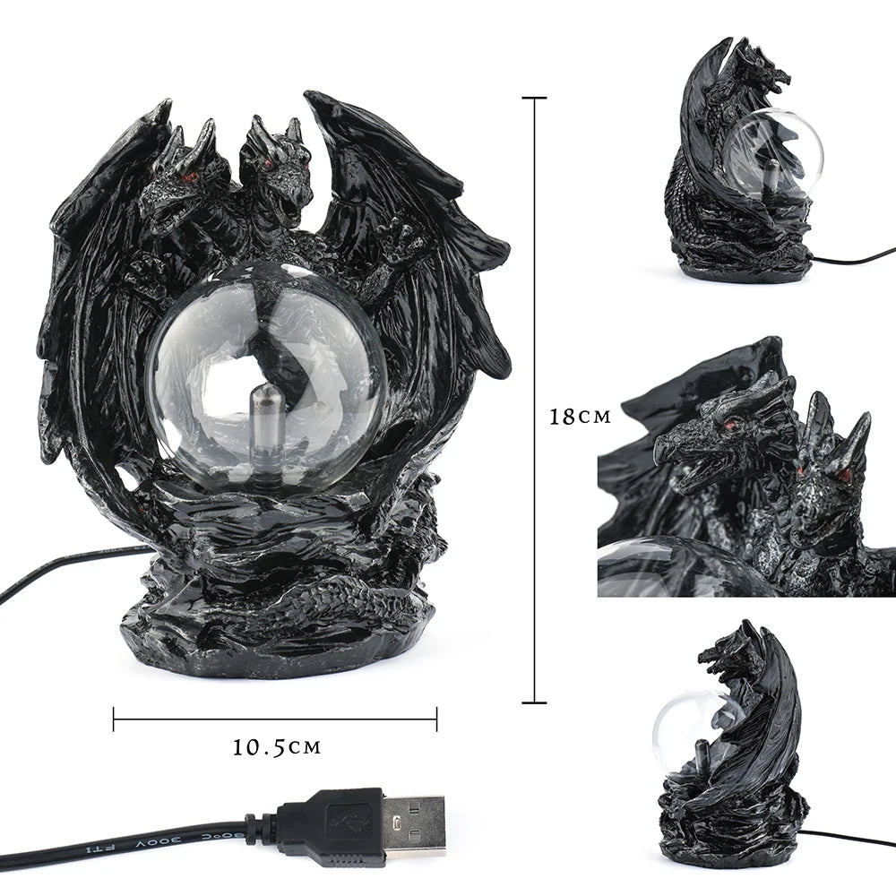 Dragon Series Crystal Plasma Lamp