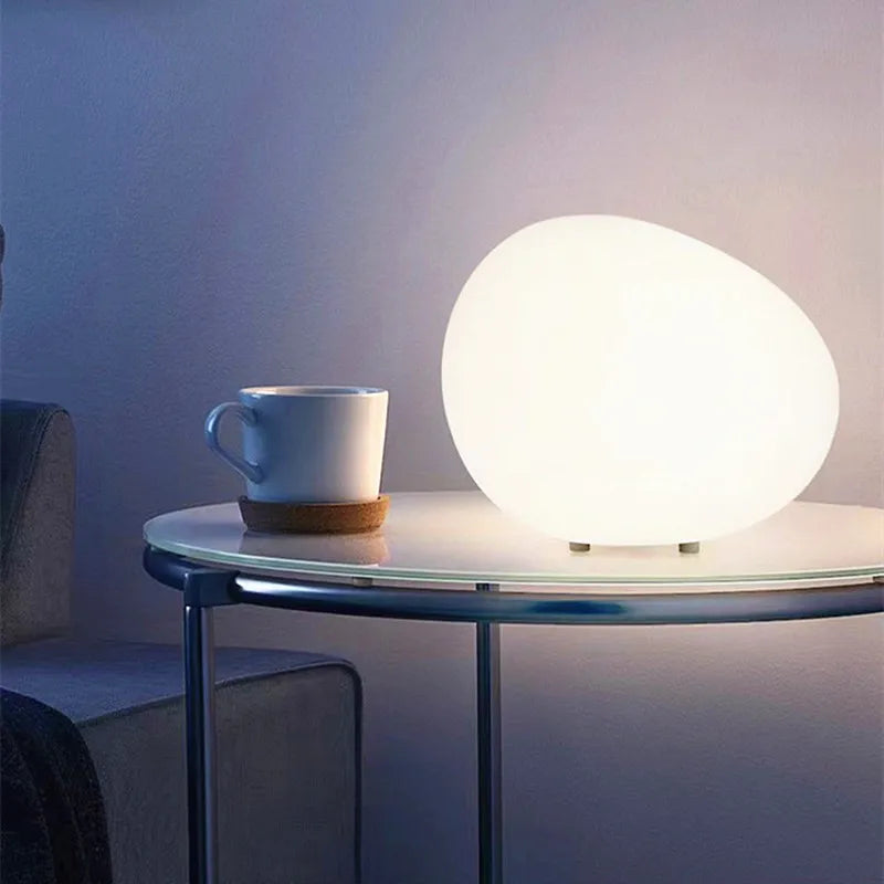Cobblestone Night Light Modern Minimalist