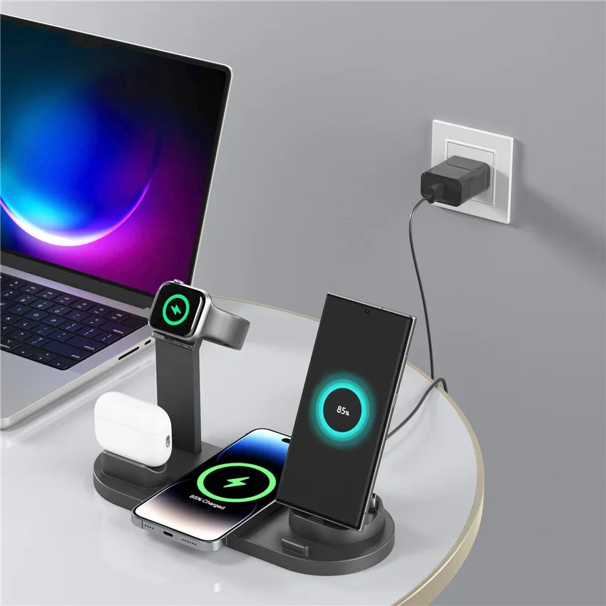 30W 7 in 1 Wireless Charger For iPhone