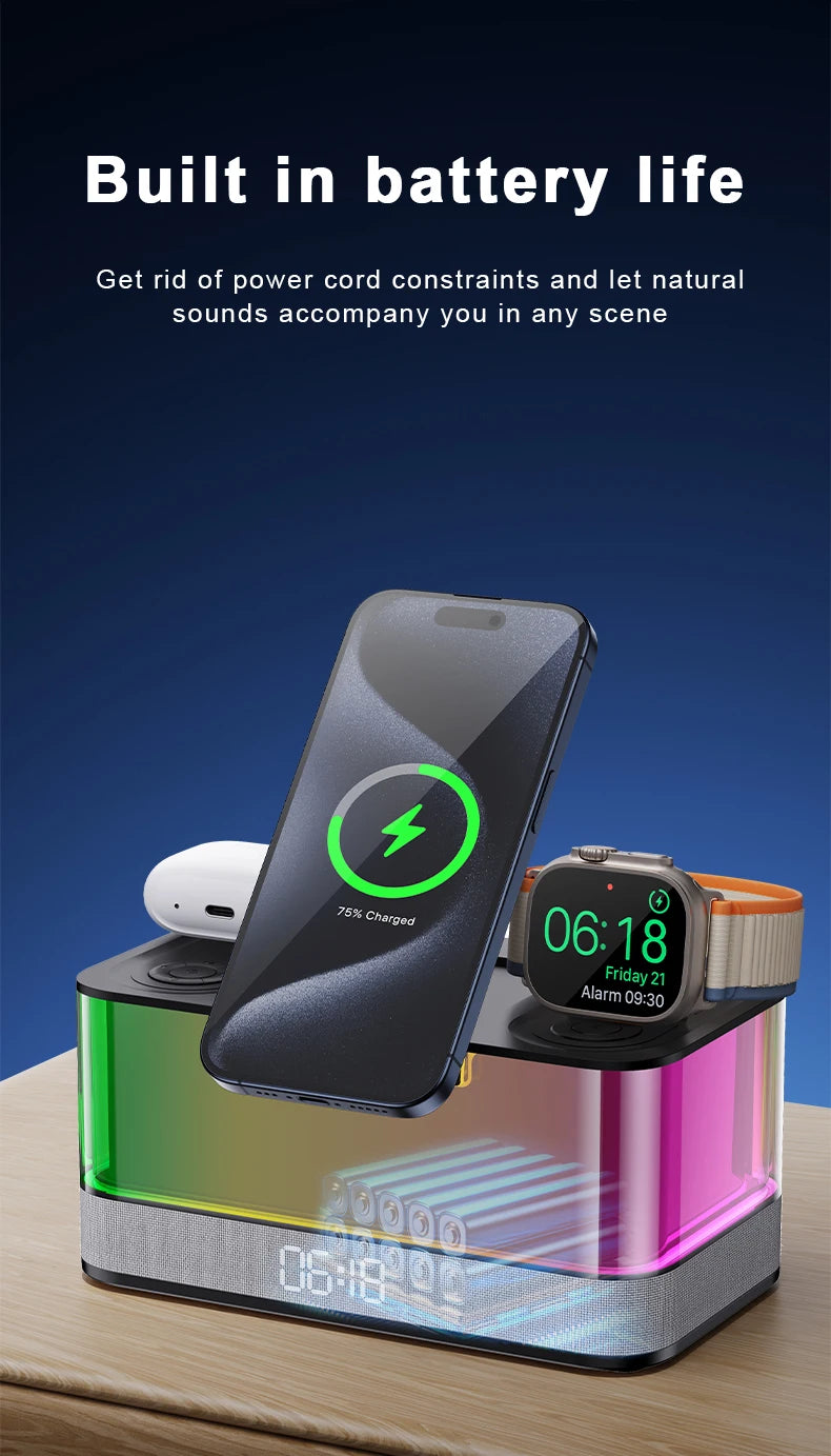 Multifunctional Wireless Charging for iPhone